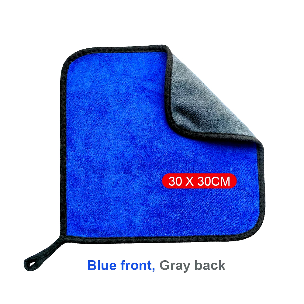 30X30Cm Car Wash Towel Supplies Microfiber Towel Cleaning Washing Accessories Auto Detailing Cloth Home Kitchen Supplies