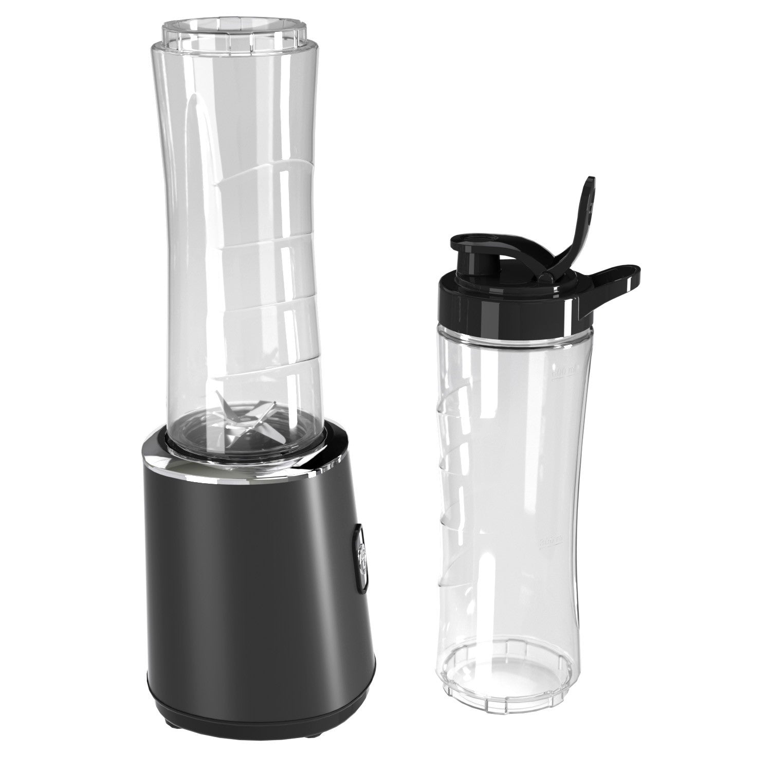 SUPERLEX Electric Juice Maker Portable Blender Smoothie Fruit Machine W/2 Bottle