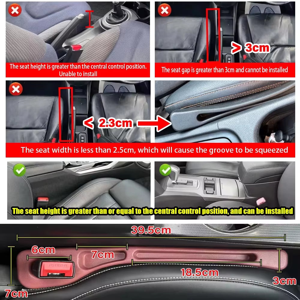 For Audi A3 S3 8L 8P 8V 8Y A4 S4 B5 B6 B7 B8 B9 A5 S5 A6 S6 C5 C6 C7 C8 A7 S7 A8 S8 D3 Q5 8R Q7 4L TT Car Seat Leak Proof Strips