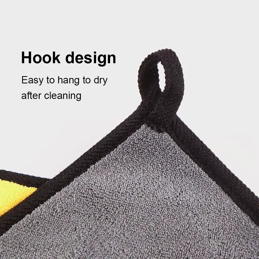 30X30Cm Car Wash Towel Supplies Microfiber Towel Cleaning Washing Accessories Auto Detailing Cloth Home Kitchen Supplies